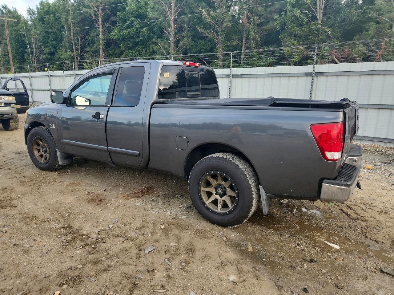 2004 Nissan Titan Xe Gray vin: 1N6AA06A14N504838