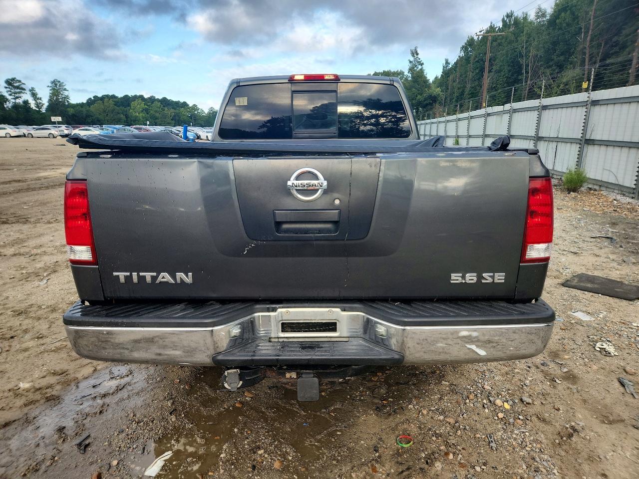 2004 Nissan Titan Xe Gray vin: 1N6AA06A14N504838