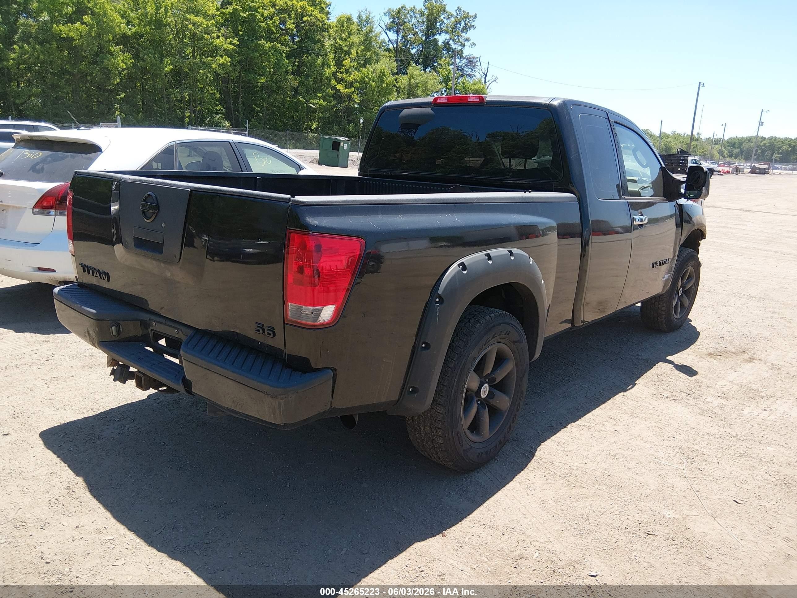 2006 Nissan Titan Xe Blue vin: 1N6AA06A16N560796