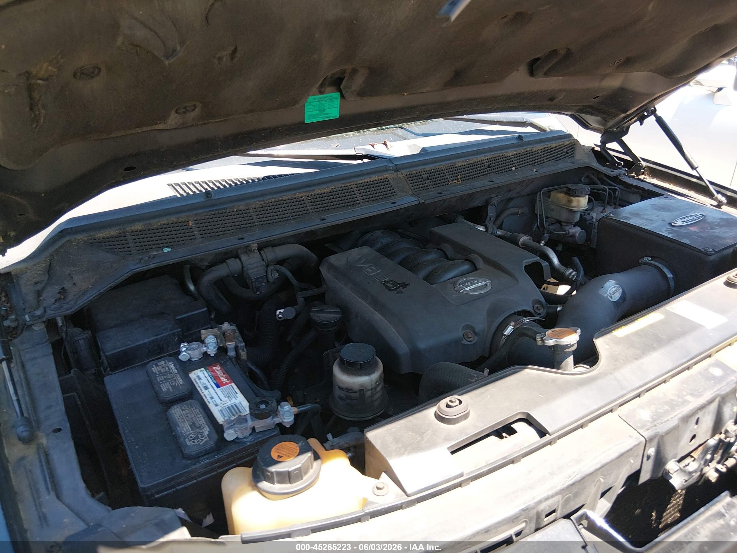 2006 Nissan Titan Xe Blue vin: 1N6AA06A16N560796