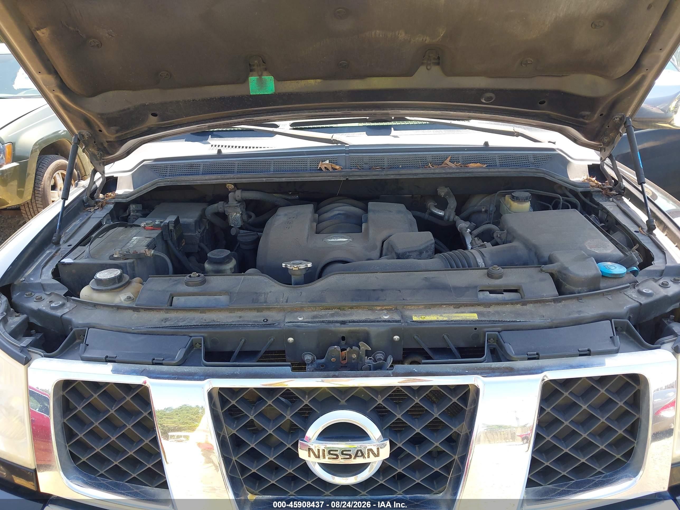 2004 Nissan Titan Se Черный vin: 1N6AA06A24N580830