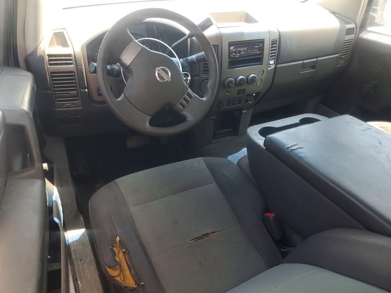 2004 Nissan Titan Xe/se/le White vin: 1N6AA06A34N520538