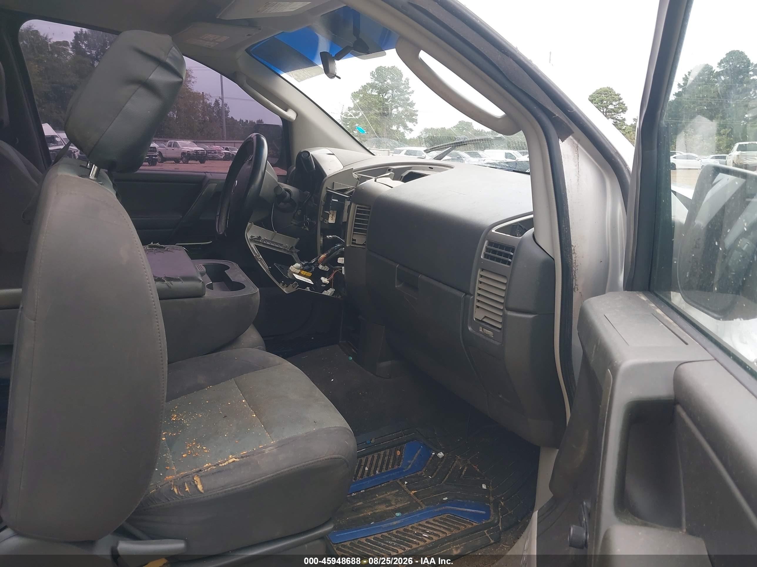 2004 Nissan Titan Xe Silver vin: 1N6AA06A34N567486