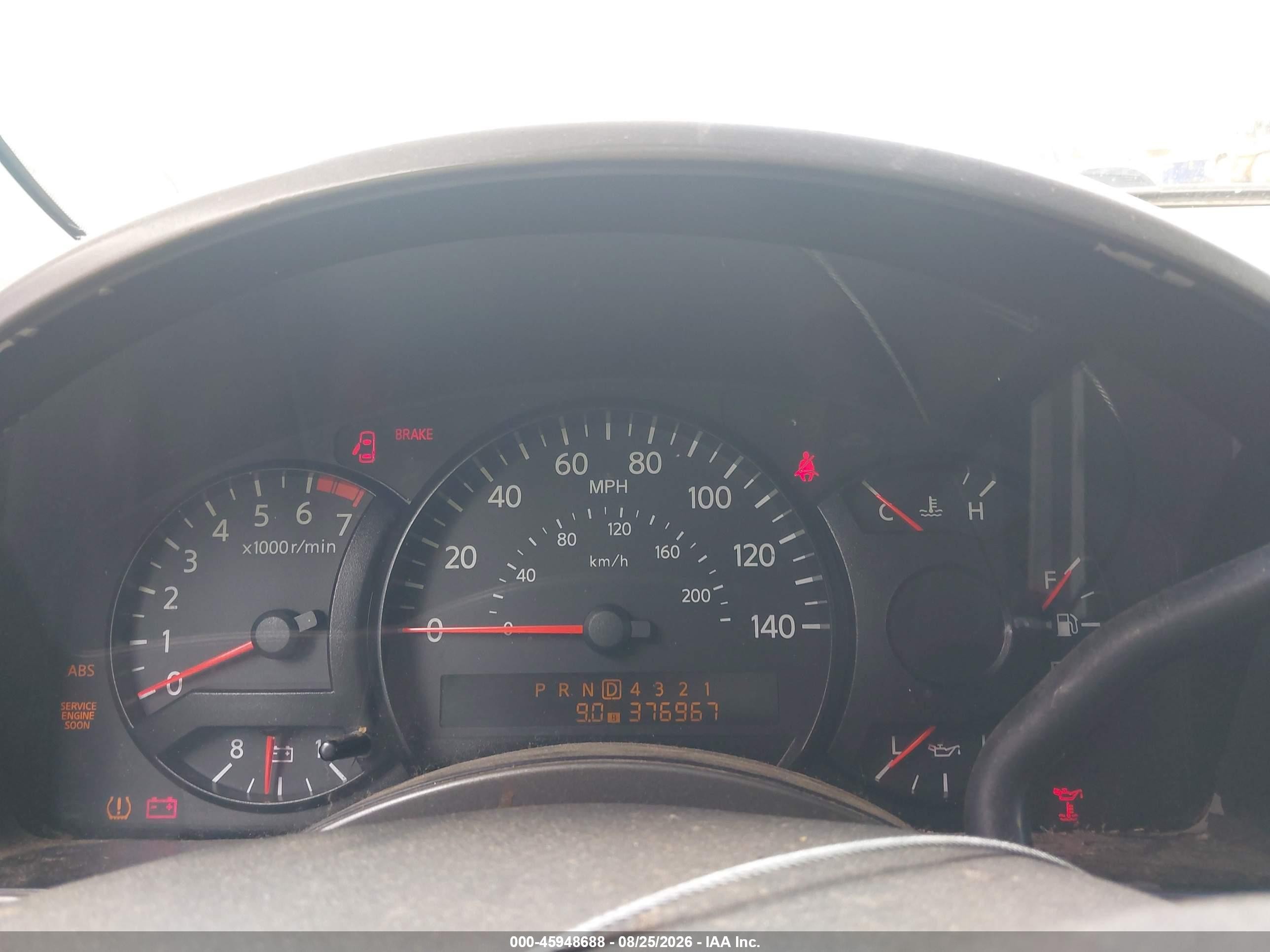 2004 Nissan Titan Xe Silver vin: 1N6AA06A34N567486