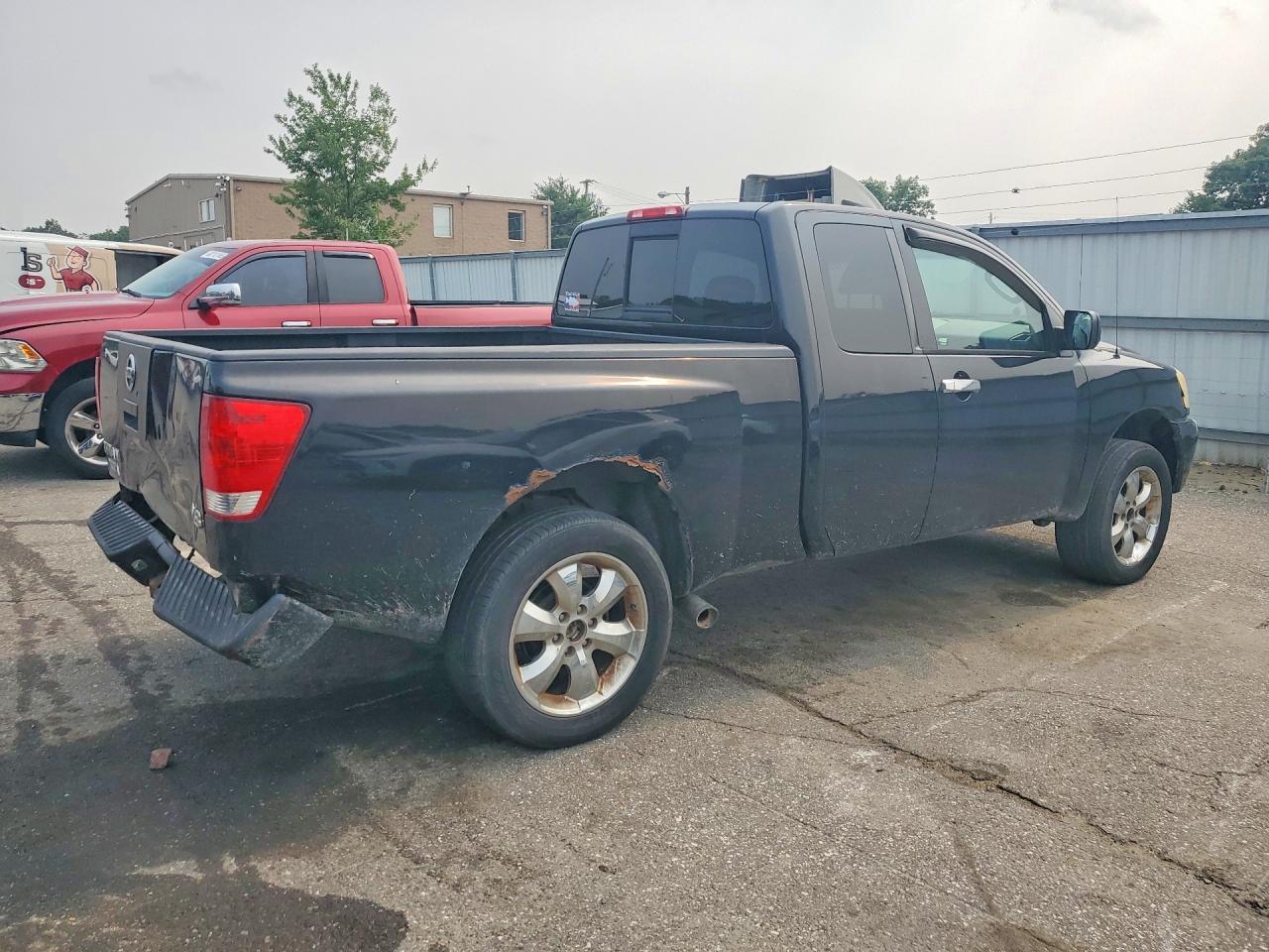 2005 Nissan Titan Xe Black vin: 1N6AA06A35N560376