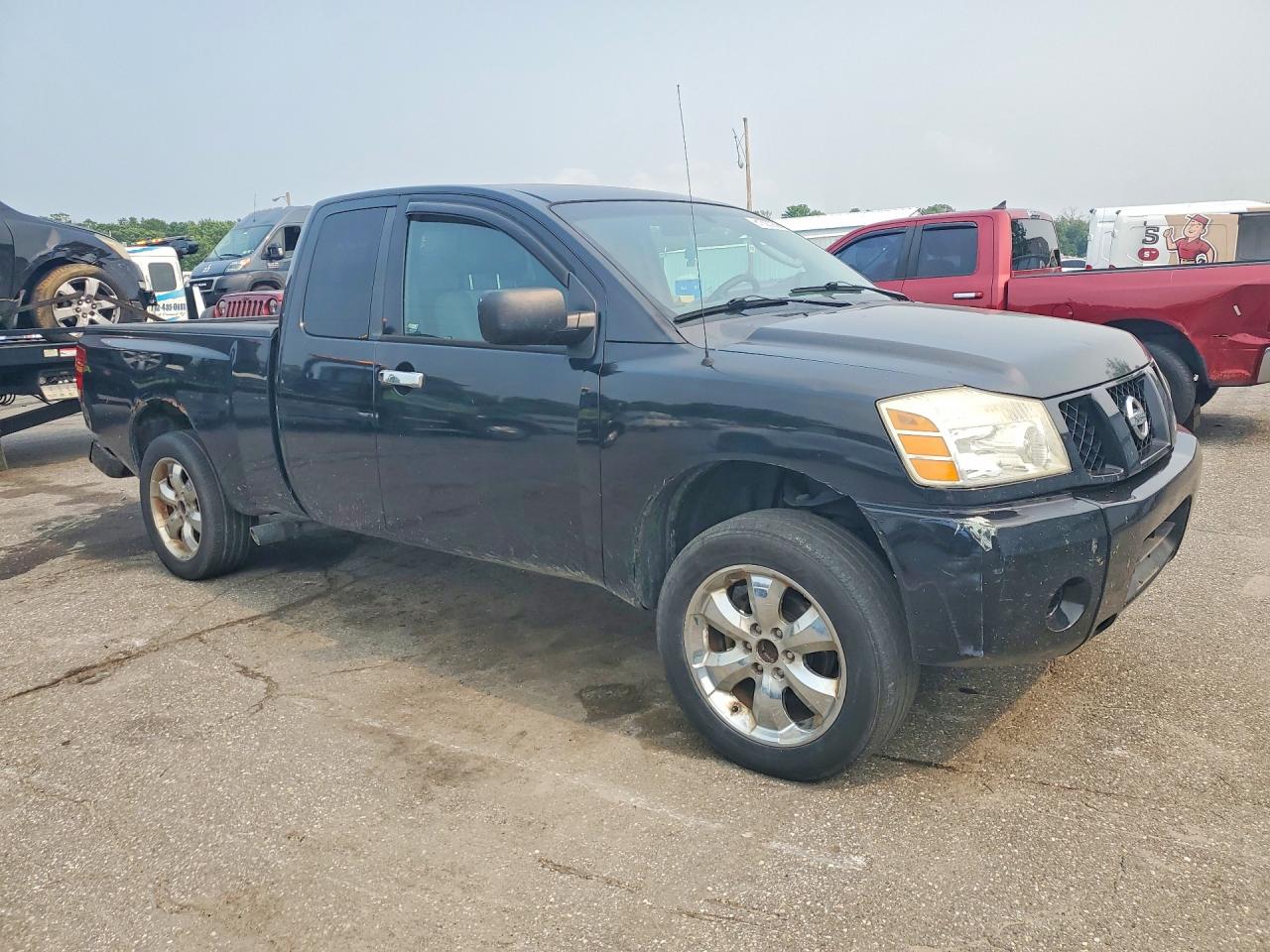 2005 Nissan Titan Xe Black vin: 1N6AA06A35N560376
