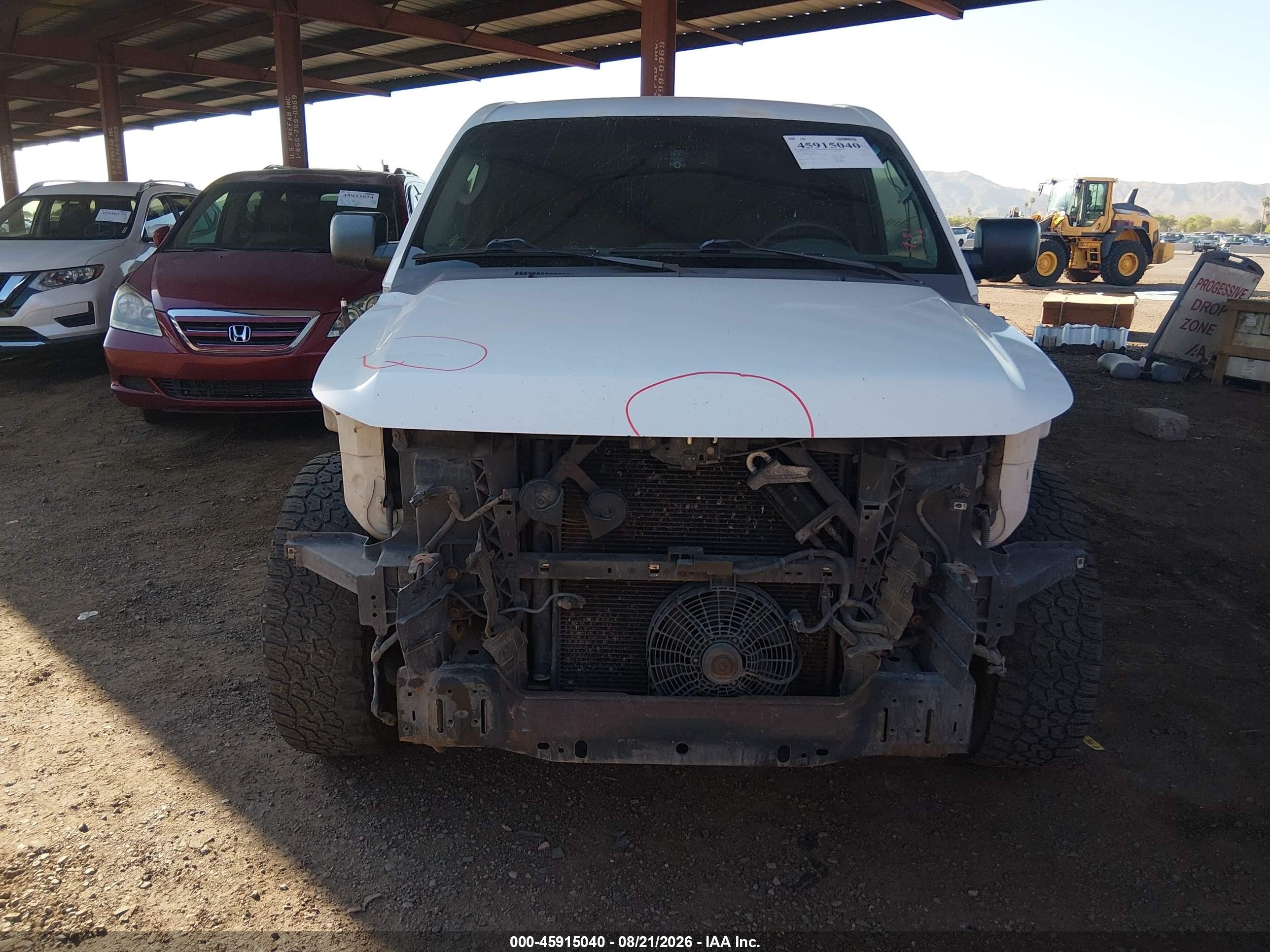 2006 Nissan Titan Se White vin: 1N6AA06A36N565692