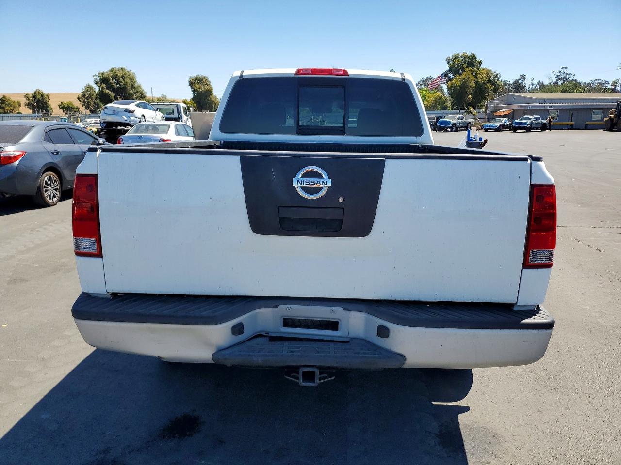 2008 Nissan Titan Xe Белый vin: 1N6AA06A38N304775