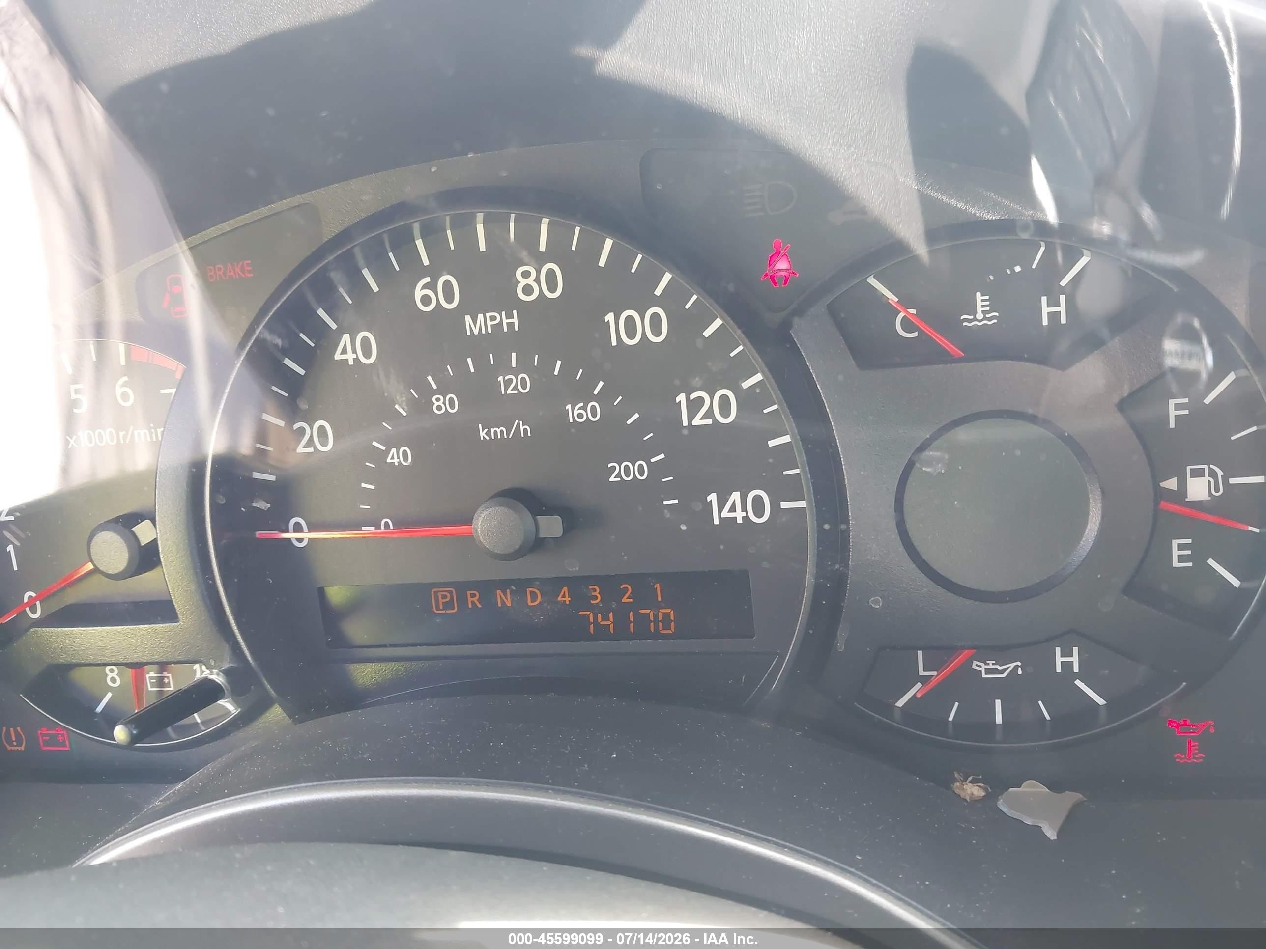 2004 Nissan Titan Se Blue vin: 1N6AA06A44N567593