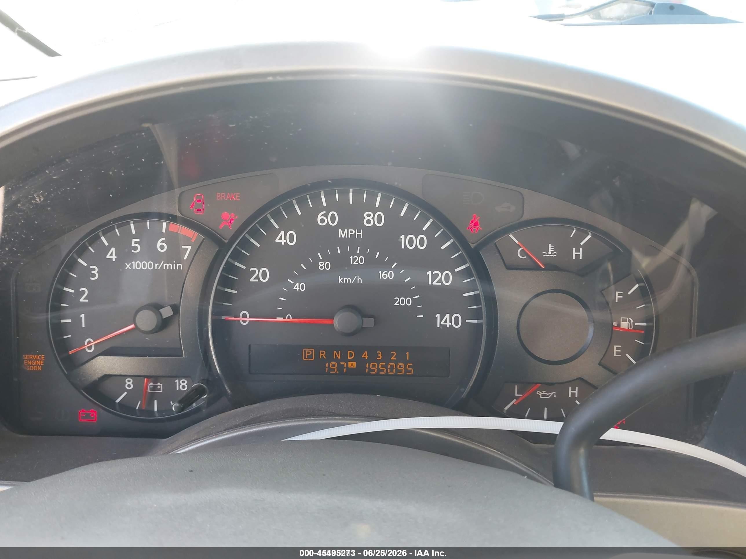 2007 Nissan Titan Xe Black vin: 1N6AA06A47N223296