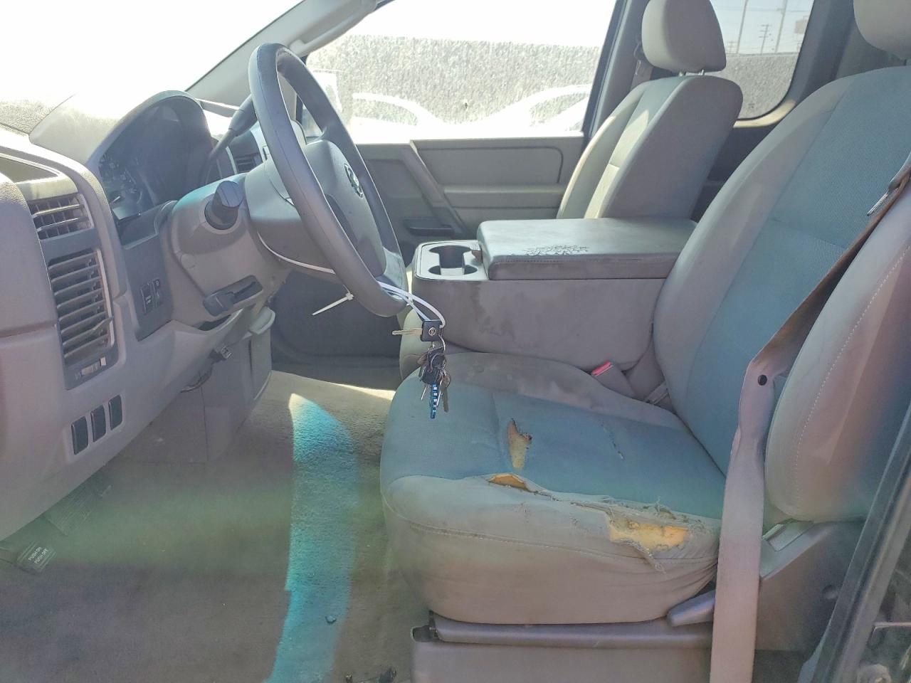 2007 Nissan Titan Xe Черный vin: 1N6AA06A47N223296