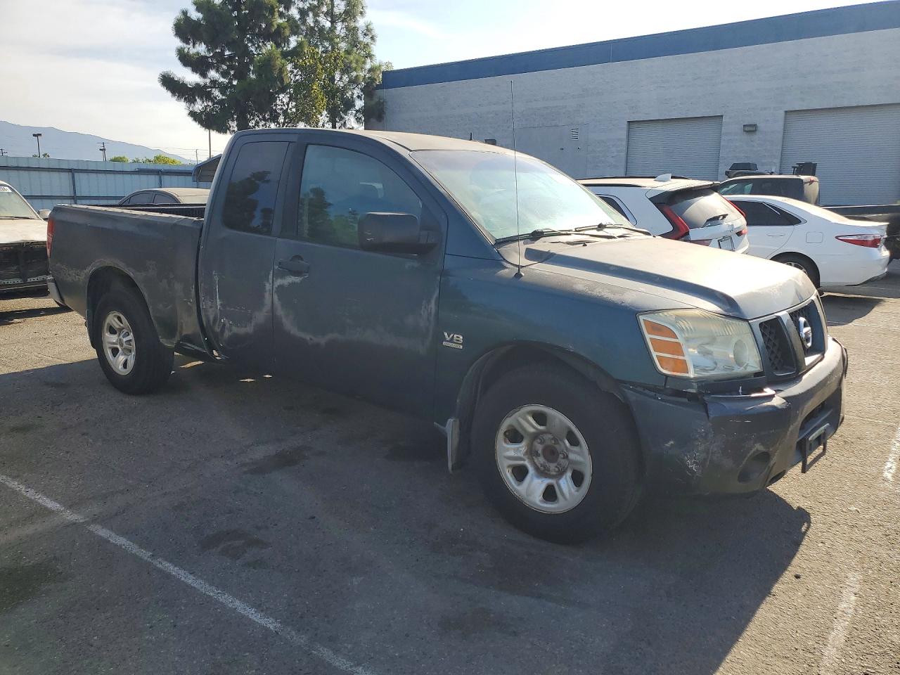 2004 Nissan Titan Xe Green vin: 1N6AA06A54N558854