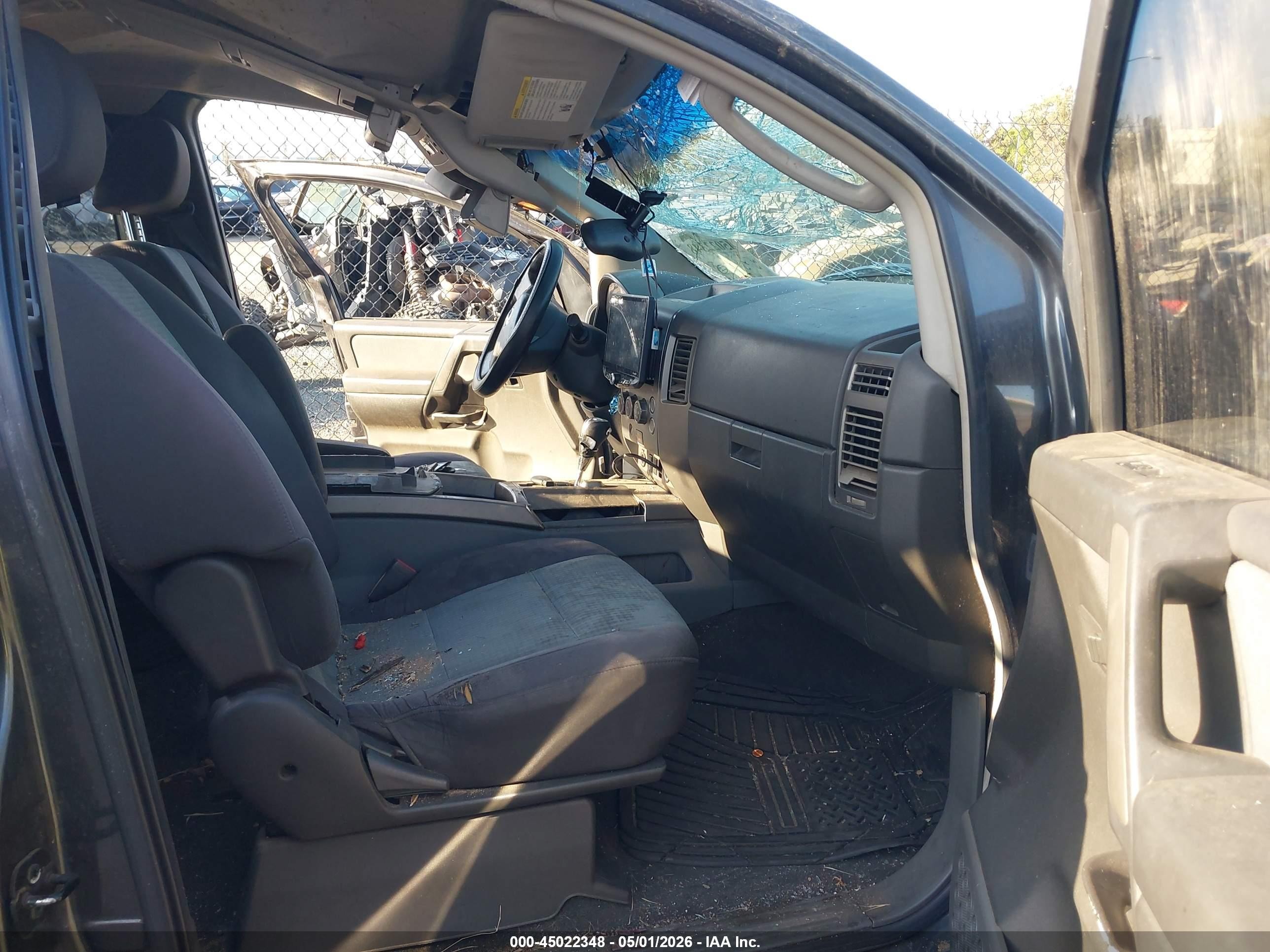 2005 Nissan Titan Se Серый vin: 1N6AA06A55N502687
