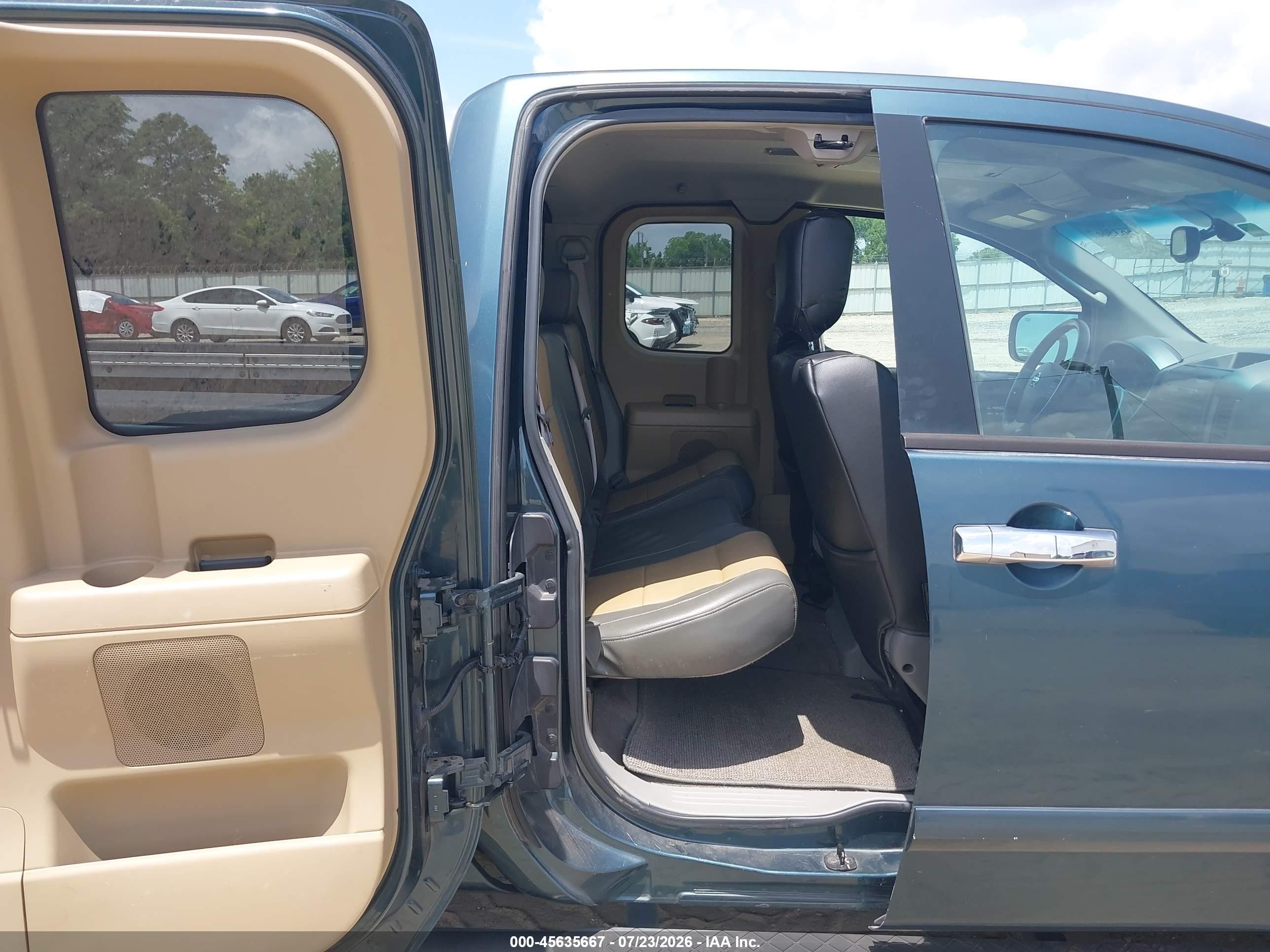 2004 Nissan Titan Le Зеленый vin: 1N6AA06A64N543196