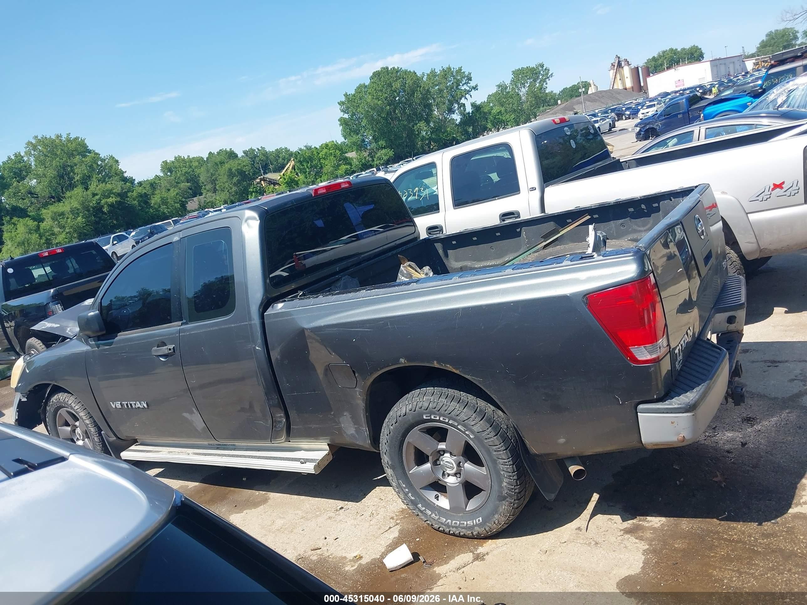 2007 Nissan Titan Xe Black vin: 1N6AA06A77N214673
