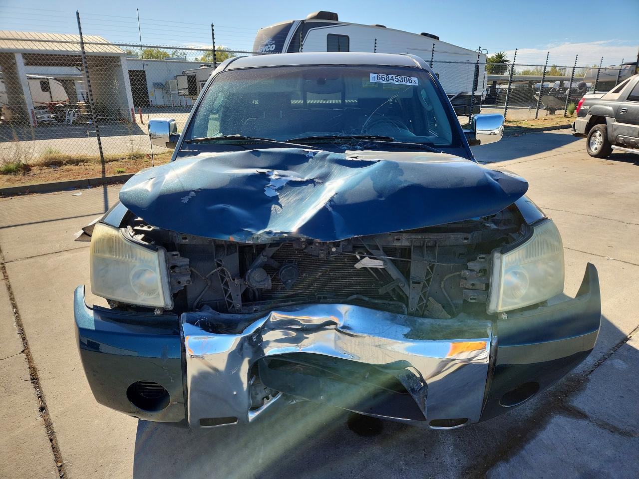 2004 Nissan Titan Xe Green vin: 1N6AA06A84N564311