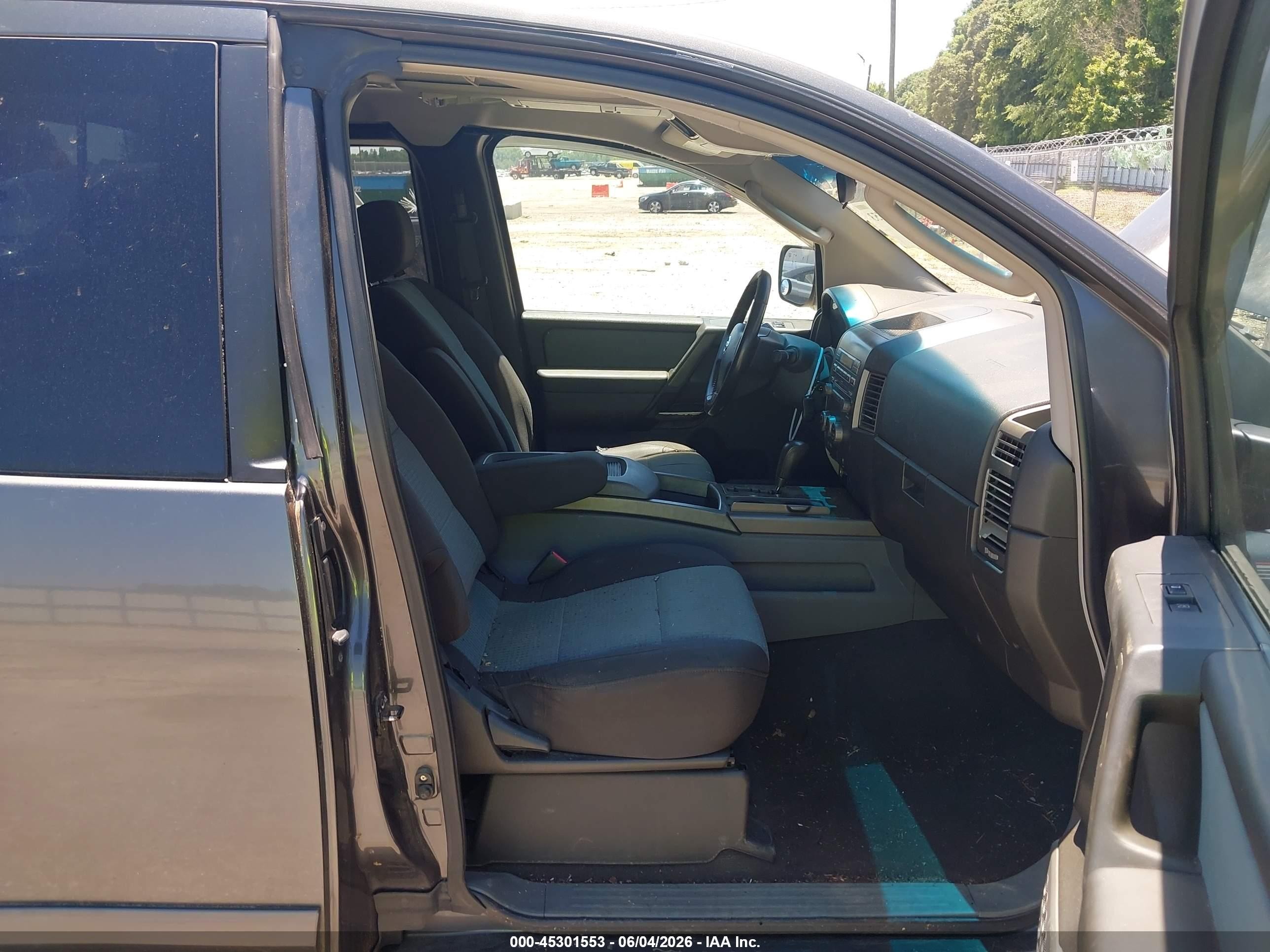 2005 Nissan Titan Se Gray vin: 1N6AA06A85N506779
