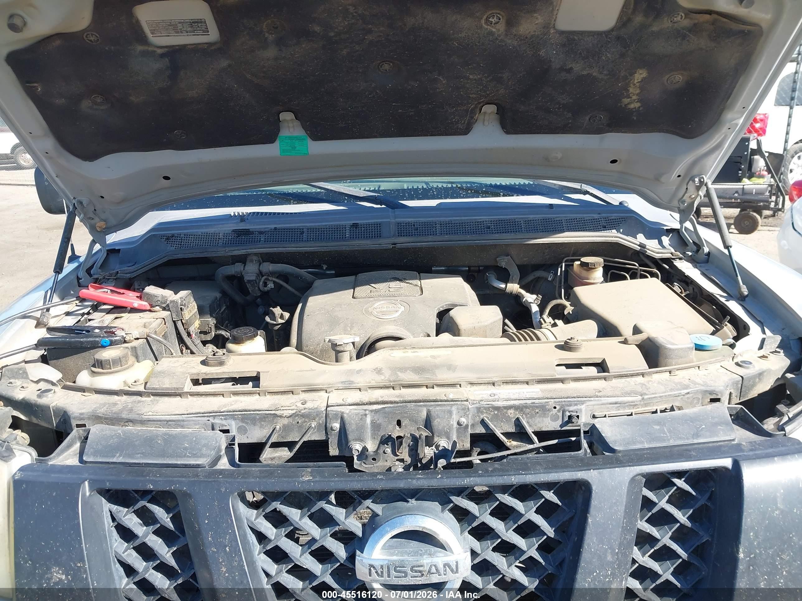 2009 Nissan Titan Xe Silver vin: 1N6AA06A89N307169