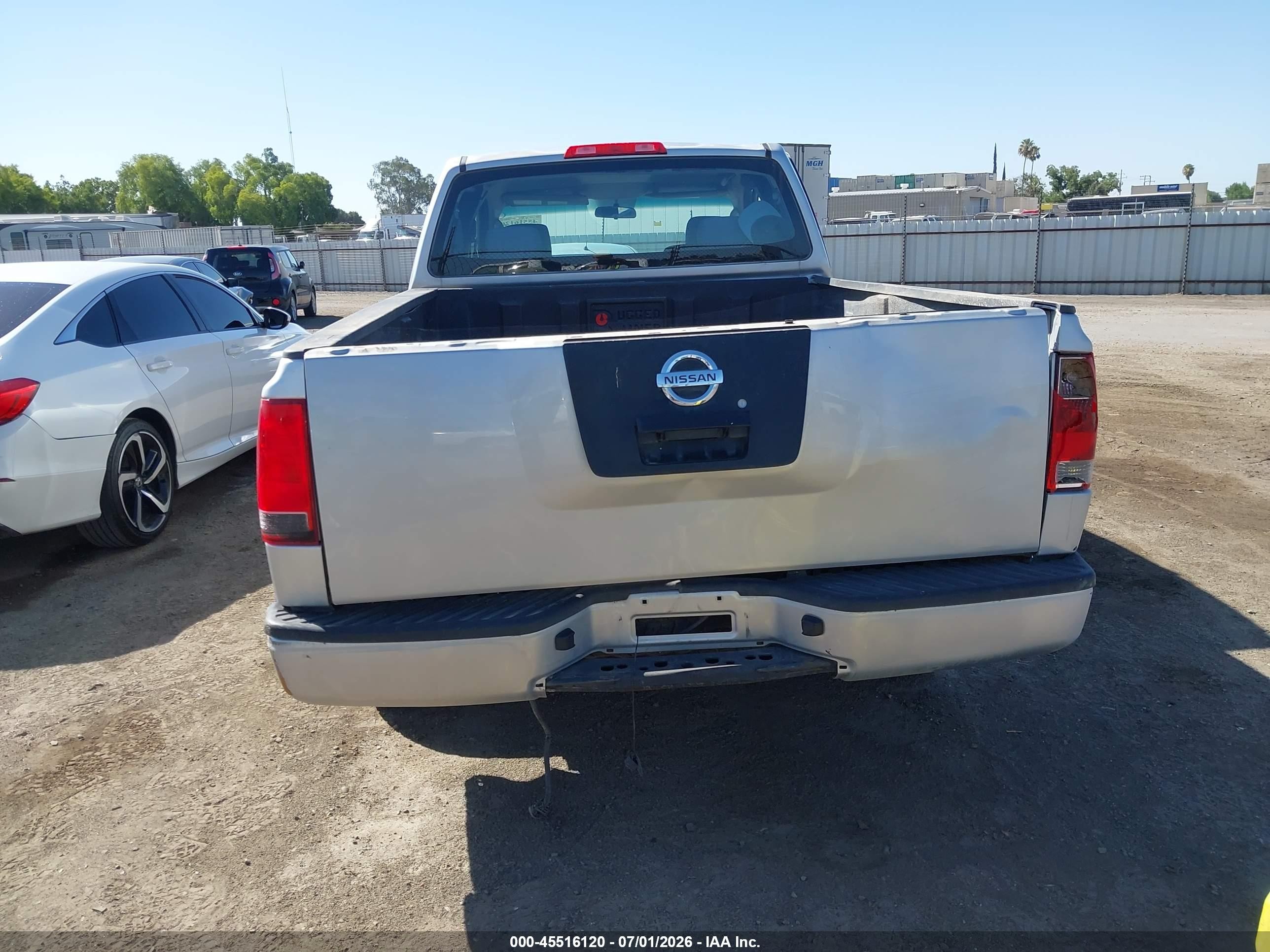 2009 Nissan Titan Xe Silver vin: 1N6AA06A89N307169