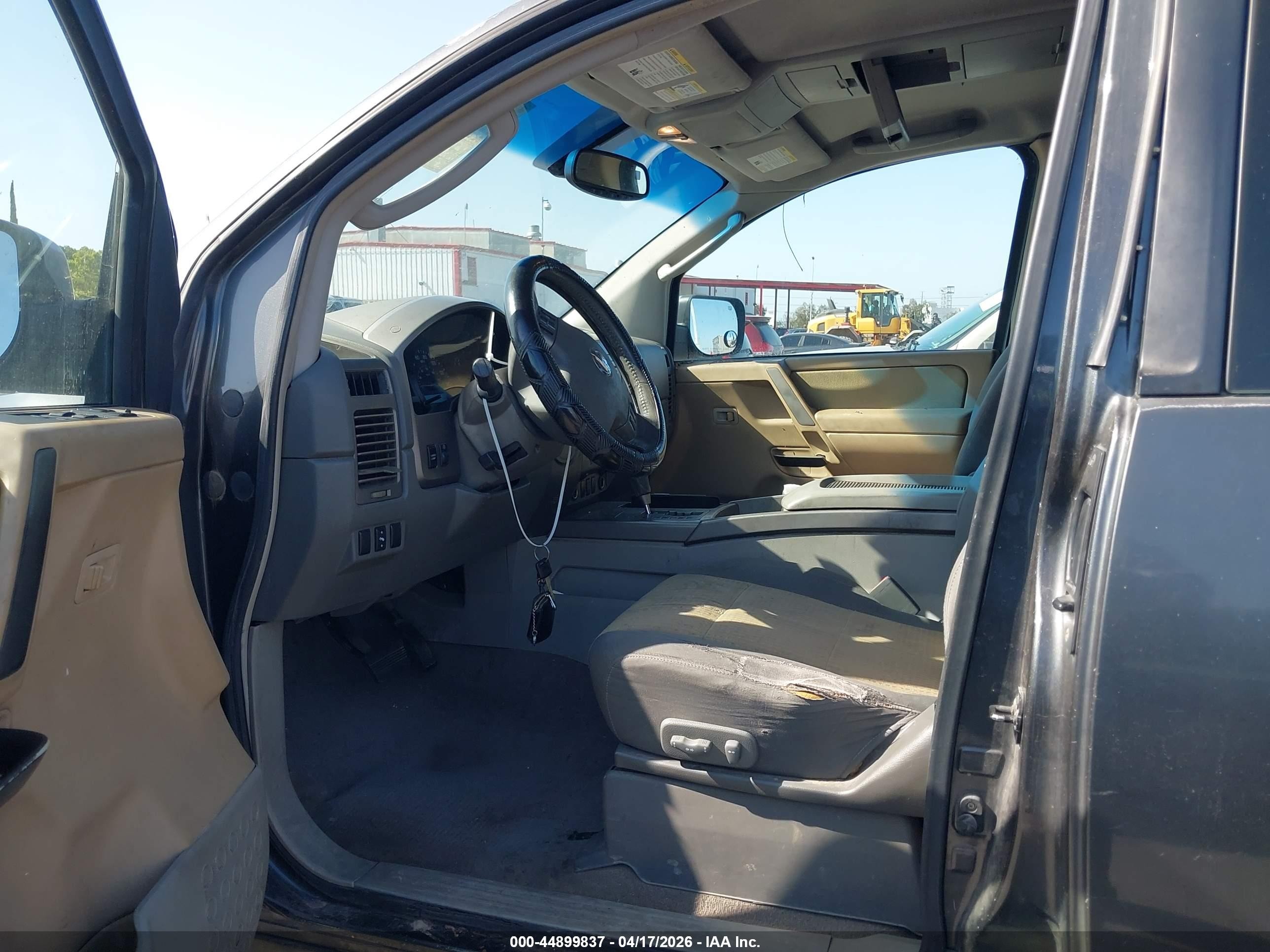 2004 Nissan Titan Se Серый vin: 1N6AA06A94N582929
