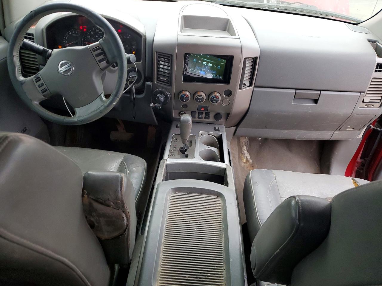 2006 Nissan Titan Xe Red vin: 1N6AA06A96N546192