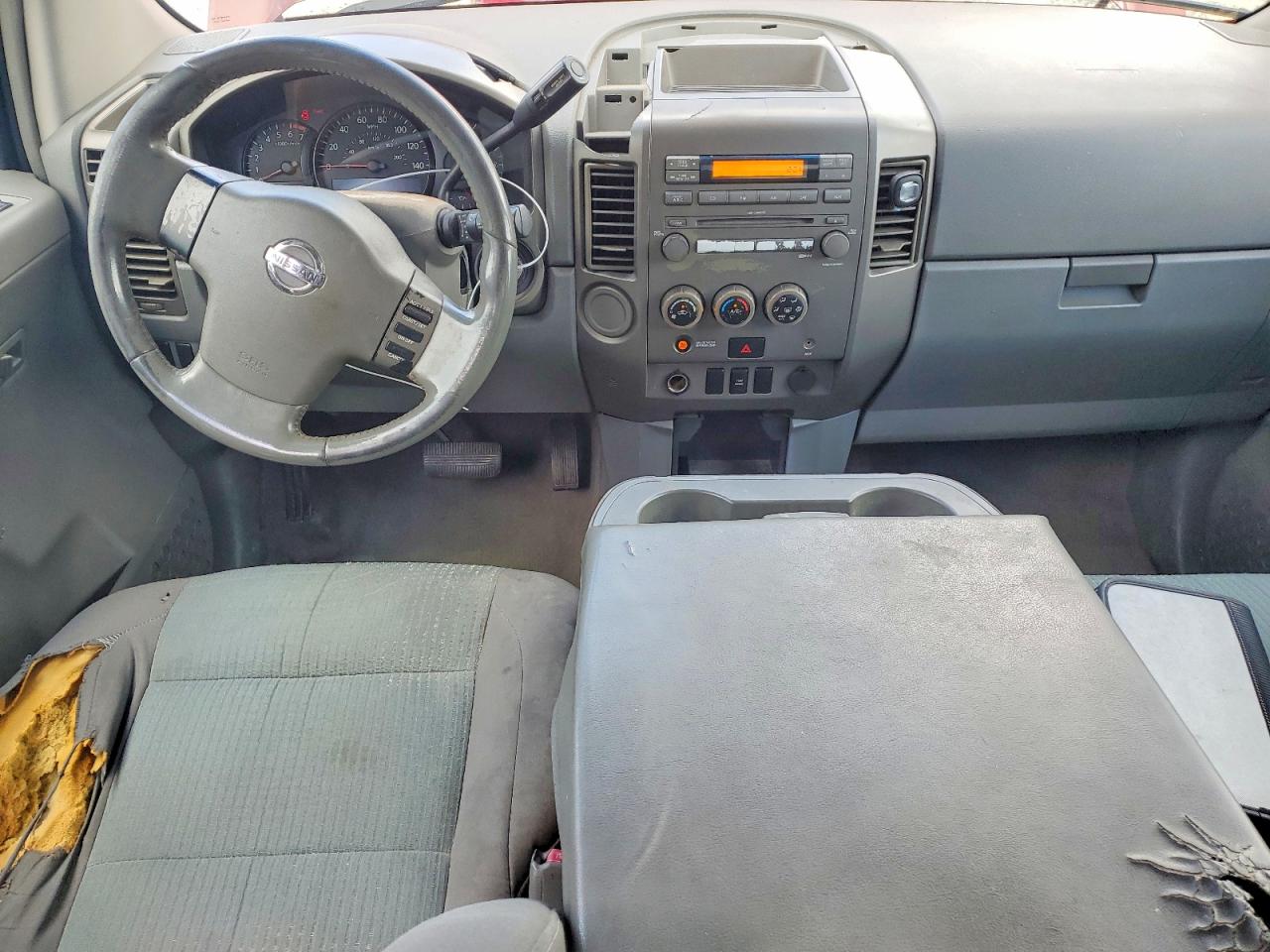 2005 Nissan Titan Xe Brown vin: 1N6AA06AX5N516214