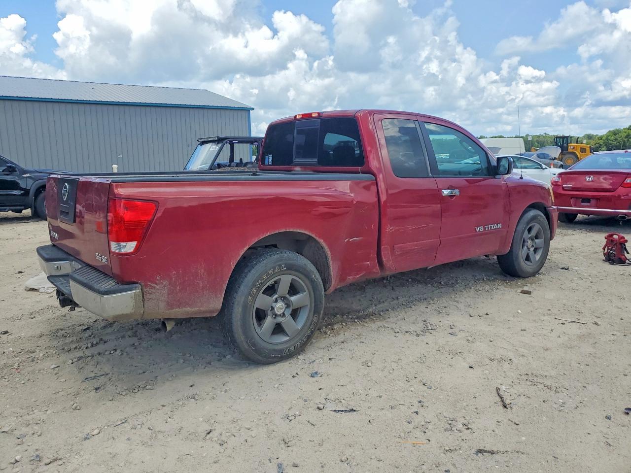 2005 Nissan Titan Xe Brown vin: 1N6AA06AX5N516214