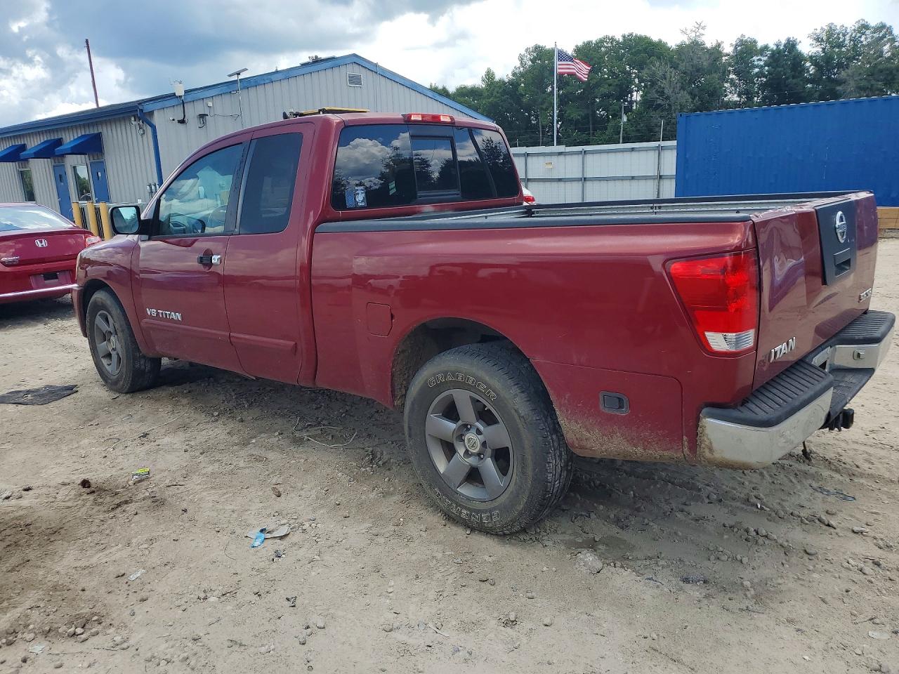 2005 Nissan Titan Xe Brown vin: 1N6AA06AX5N516214