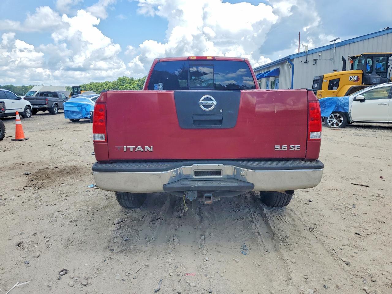 2005 Nissan Titan Xe Brown vin: 1N6AA06AX5N516214