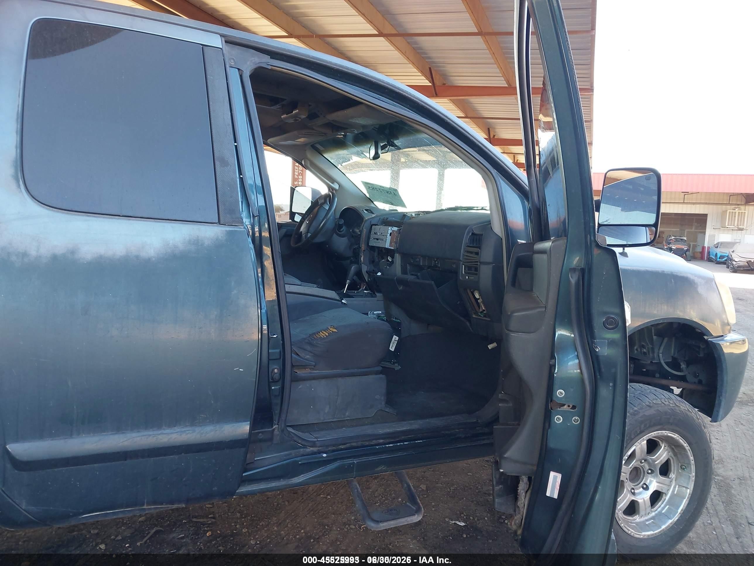 2006 Nissan Titan Se Gray vin: 1N6AA06AX6N543401