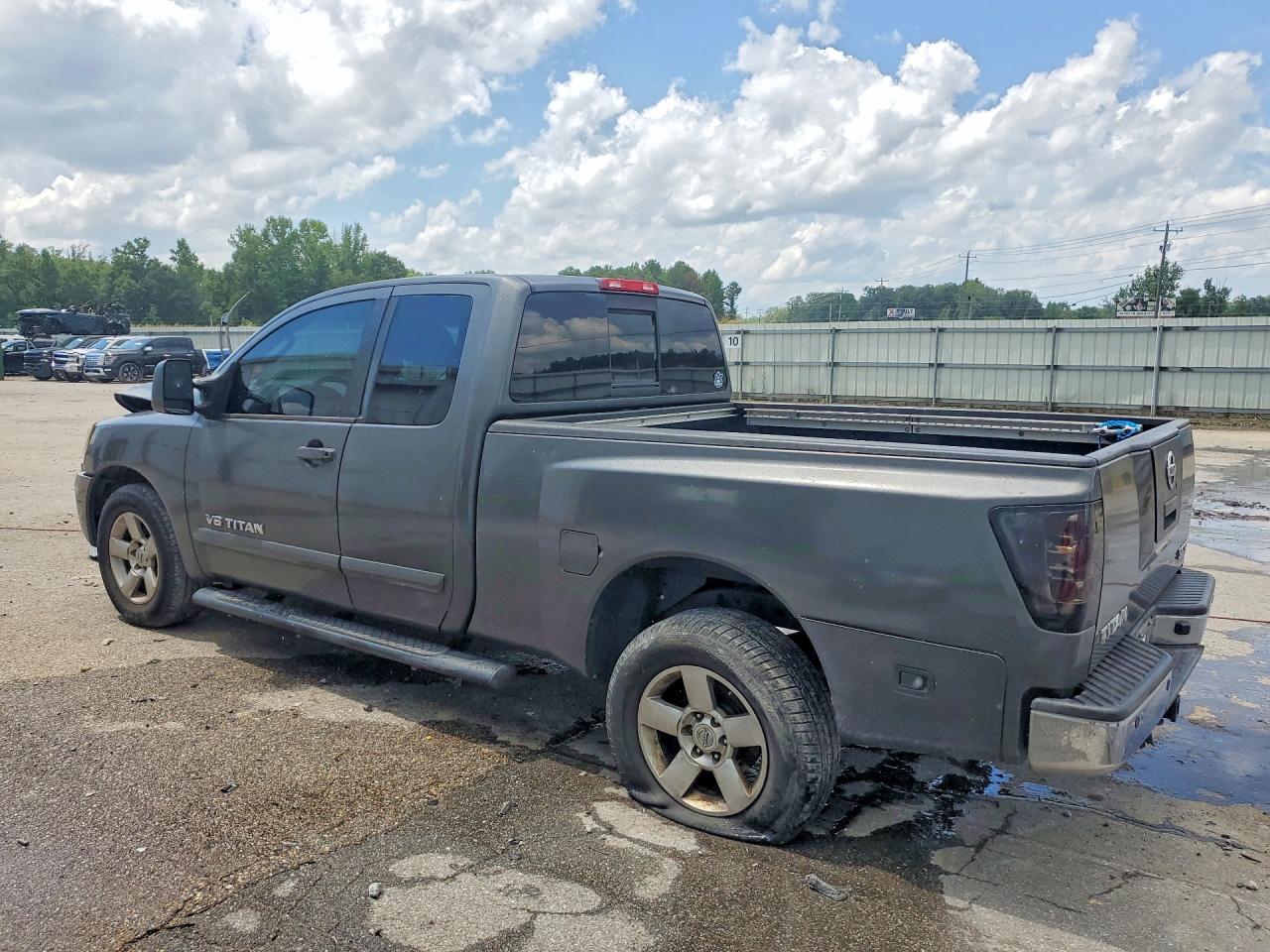 2008 Nissan Titan Xe Серый vin: 1N6AA06AX8N315059