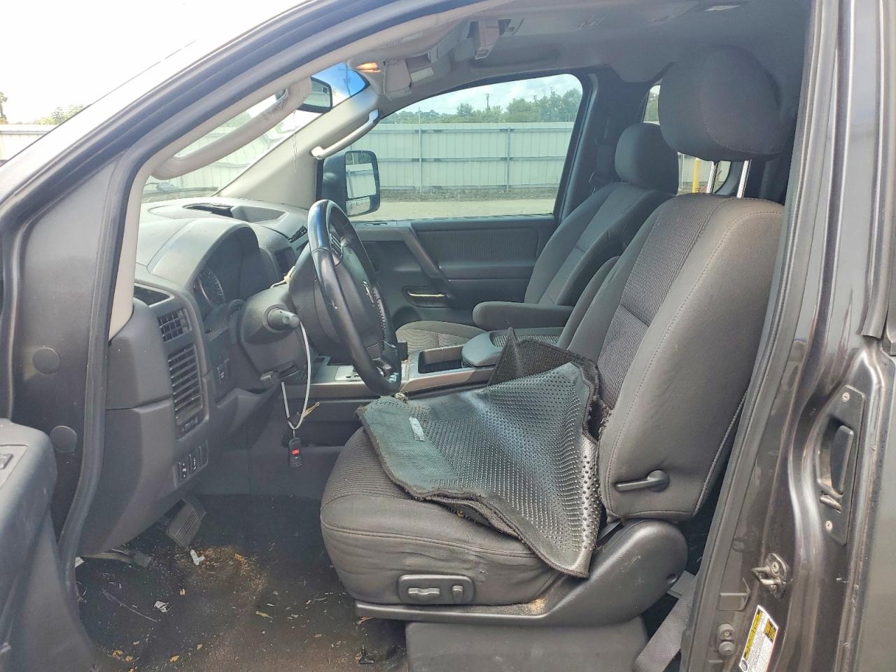 2008 Nissan Titan Xe Серый vin: 1N6AA06AX8N315059