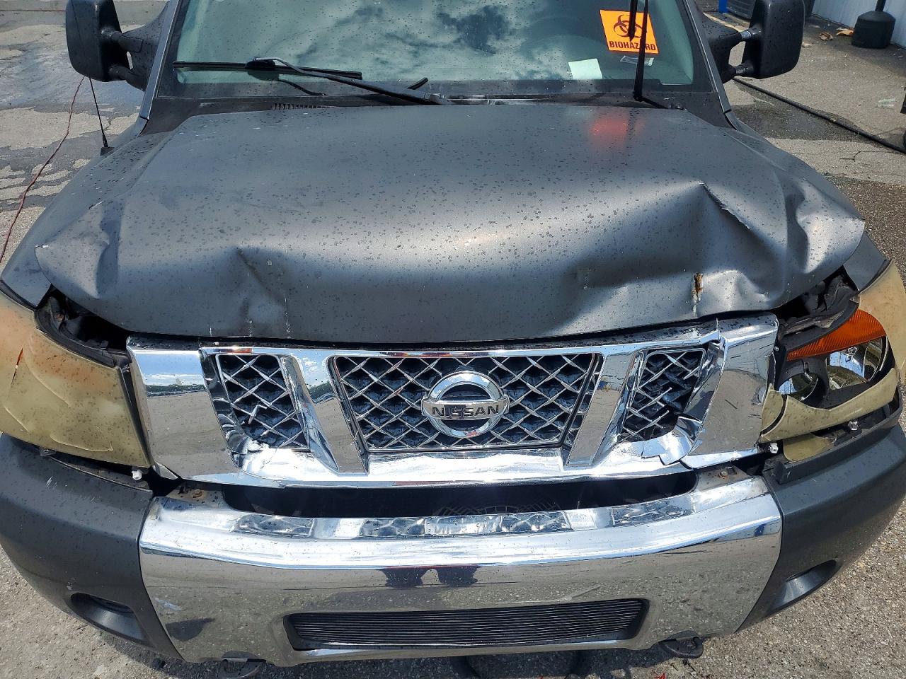 2008 Nissan Titan Xe Серый vin: 1N6AA06AX8N315059