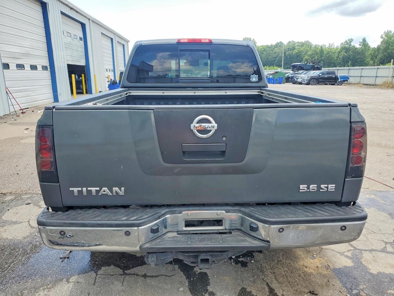 2008 Nissan Titan Xe Серый vin: 1N6AA06AX8N315059
