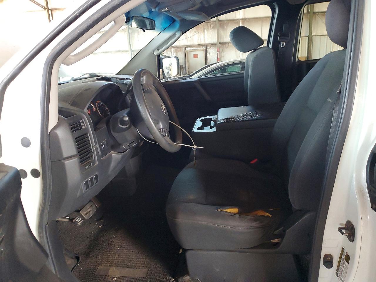 2008 Nissan Titan Xe White vin: 1N6AA06AX8N317541