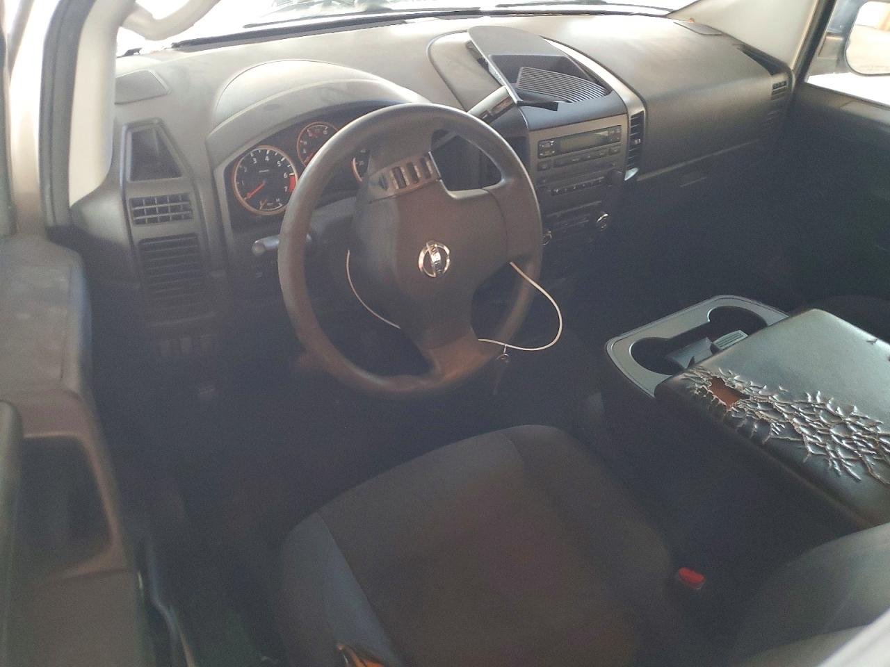2008 Nissan Titan Xe White vin: 1N6AA06AX8N317541