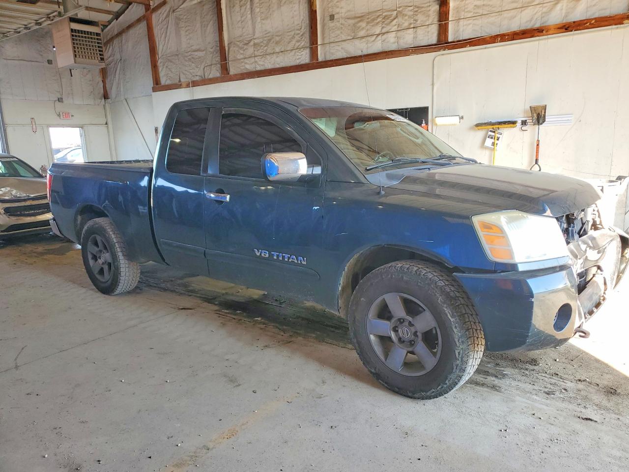 2005 Nissan Titan Xe Green vin: 1N6AA06B05N511502