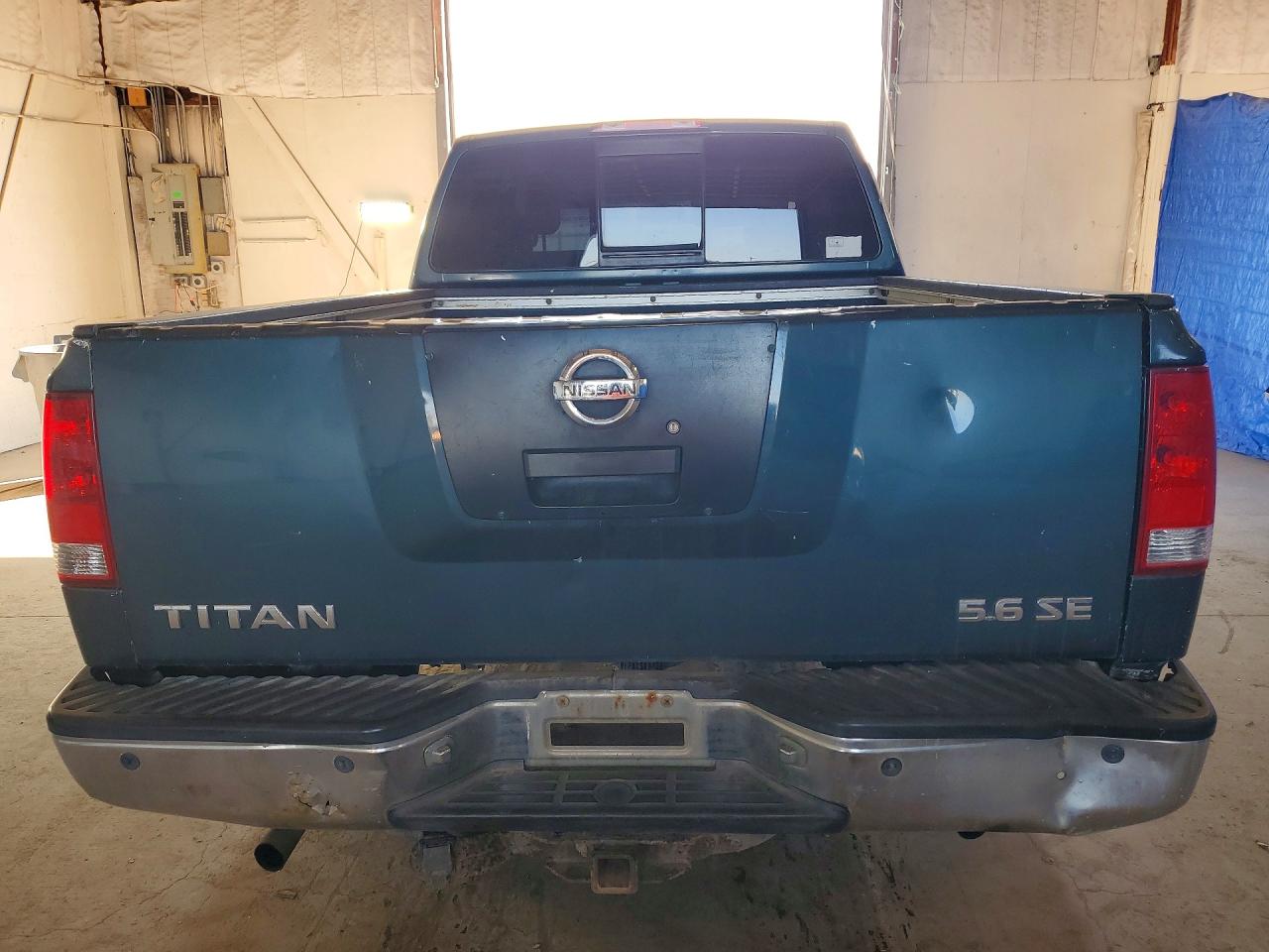 2005 Nissan Titan Xe Green vin: 1N6AA06B05N511502