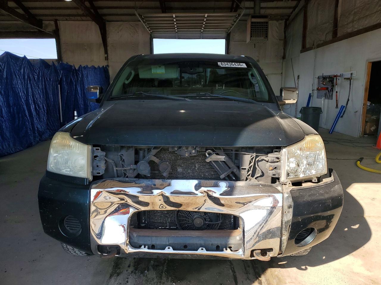 2005 Nissan Titan Xe Green vin: 1N6AA06B05N511502