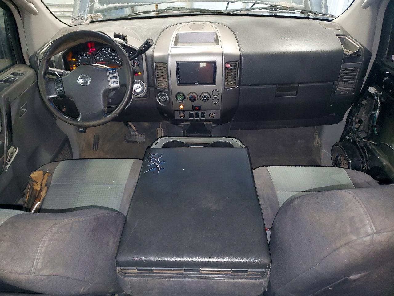 2004 Nissan Titan Xe Черный vin: 1N6AA06B14N503102