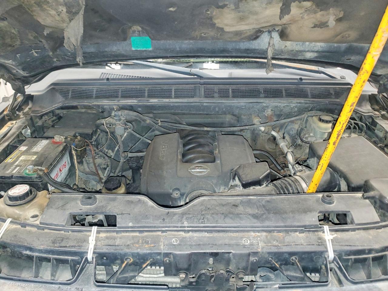 2004 Nissan Titan Xe Черный vin: 1N6AA06B14N503102