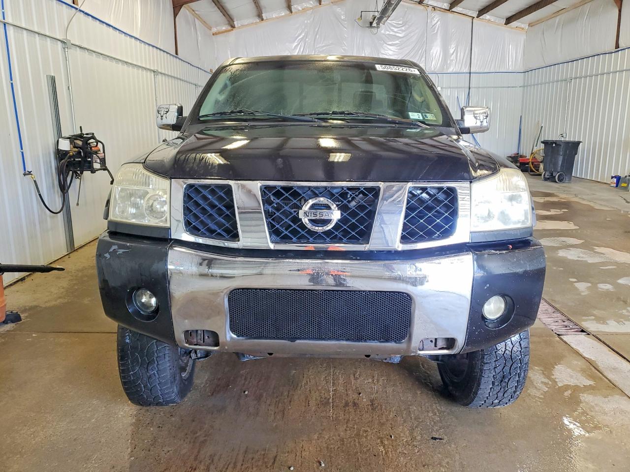 2004 Nissan Titan Xe Черный vin: 1N6AA06B14N503102
