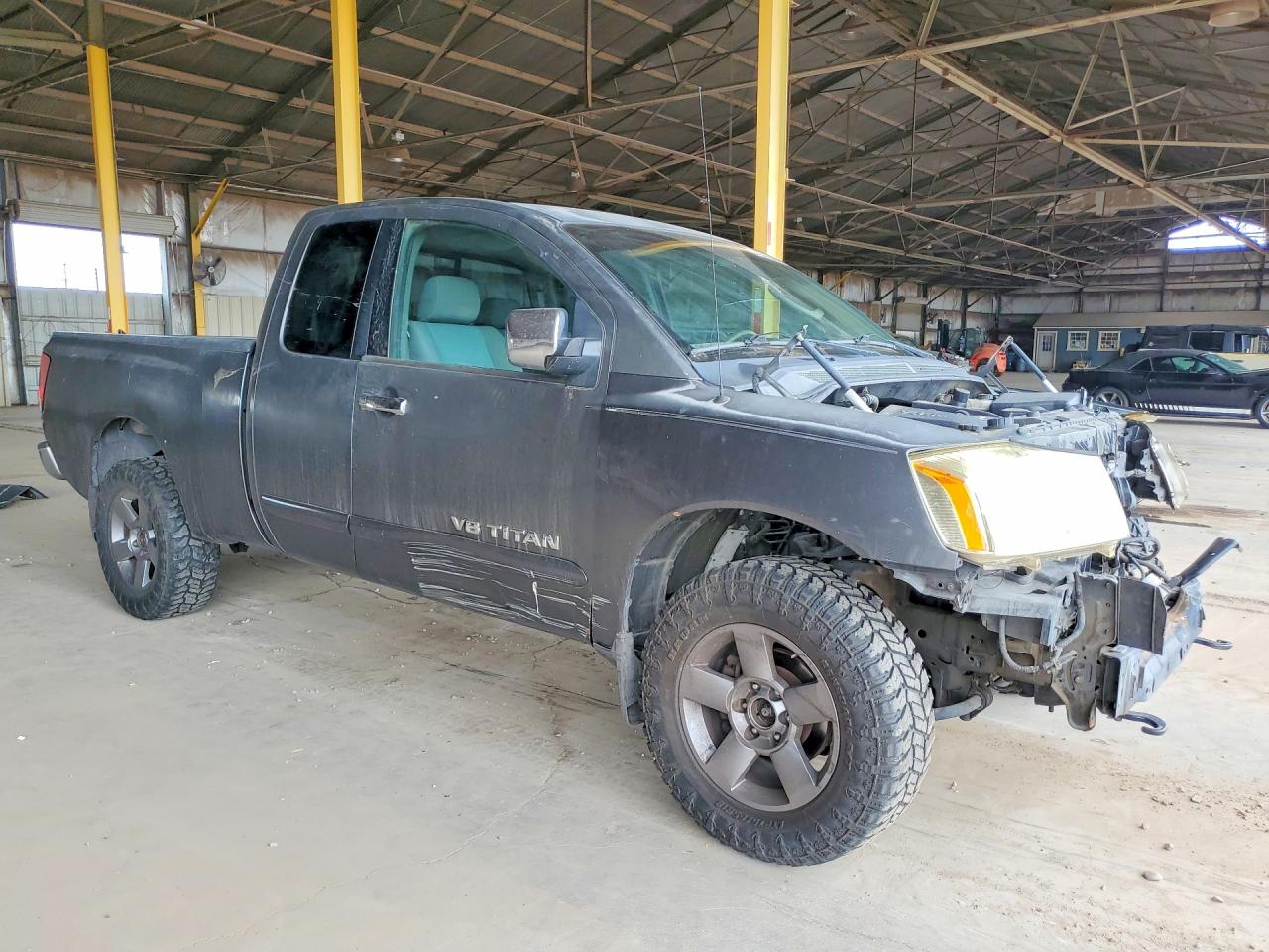 2005 Nissan Titan Xe Серый vin: 1N6AA06B25N512182