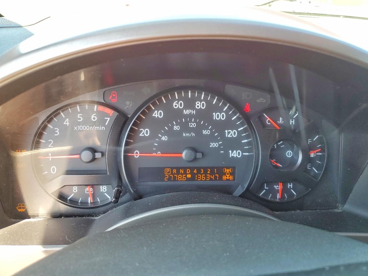 2005 Nissan Titan Xe Red vin: 1N6AA06B25N534814