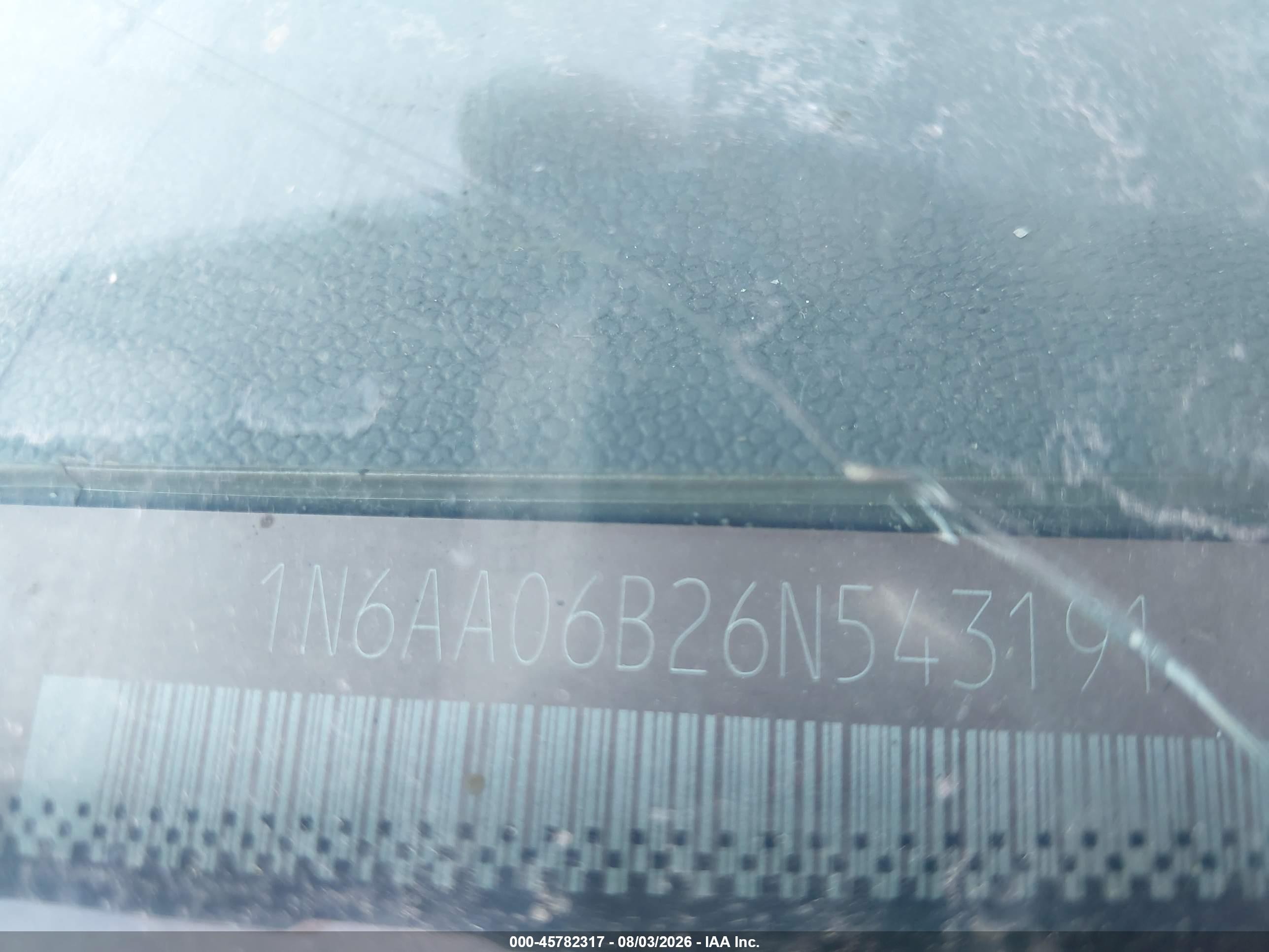 2006 Nissan Titan Se Серебряный vin: 1N6AA06B26N543191