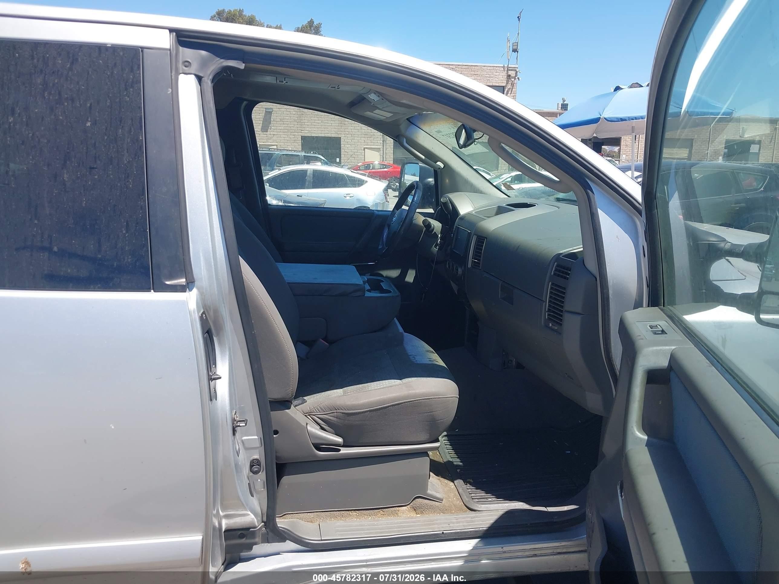 2006 Nissan Titan Se Серебряный vin: 1N6AA06B26N543191
