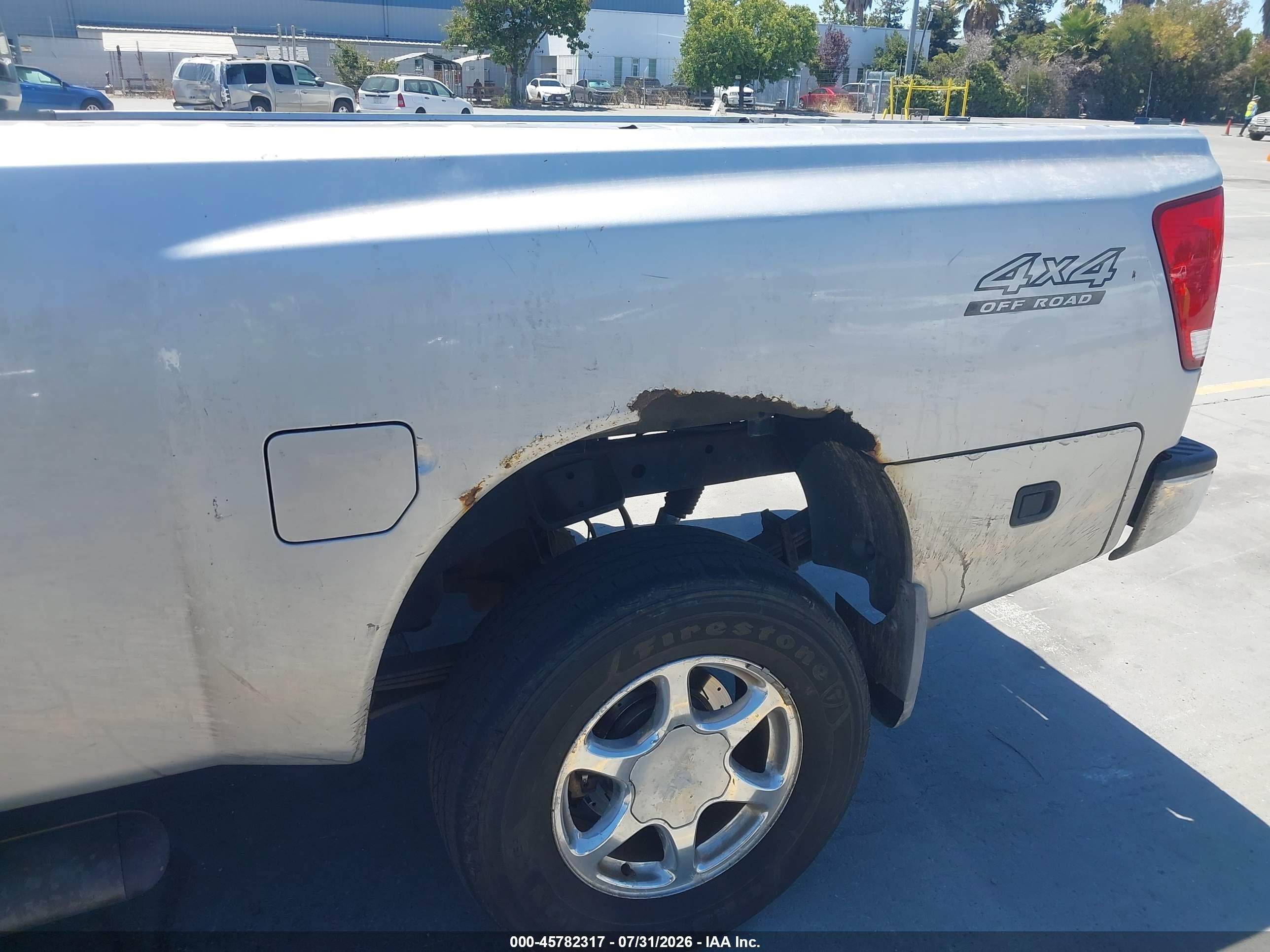 2006 Nissan Titan Se Серебряный vin: 1N6AA06B26N543191