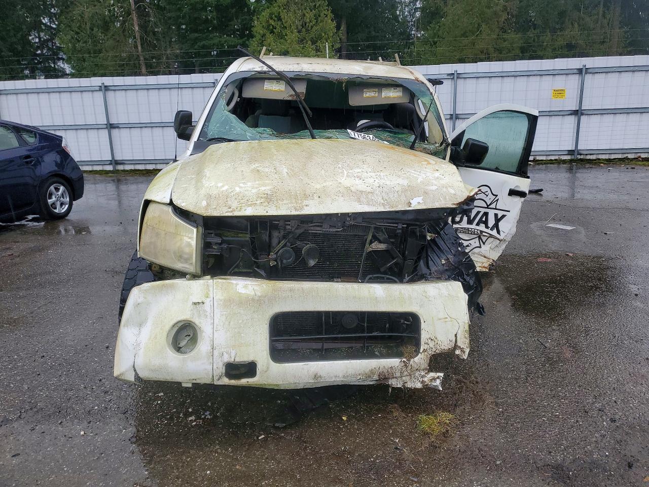 2004 Nissan Titan Xe White vin: 1N6AA06B34N534707