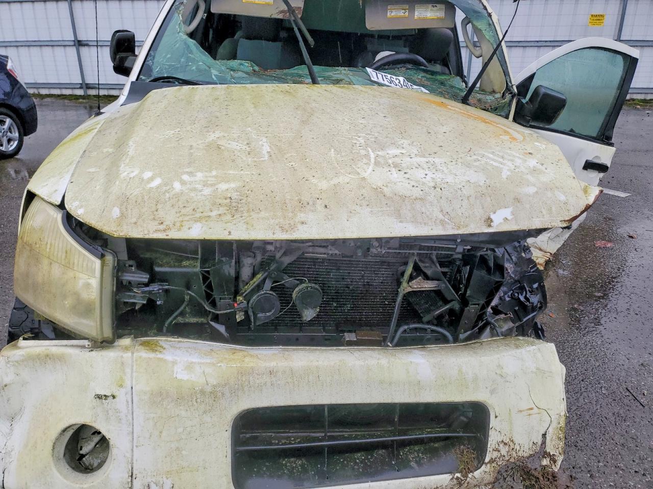 2004 Nissan Titan Xe White vin: 1N6AA06B34N534707