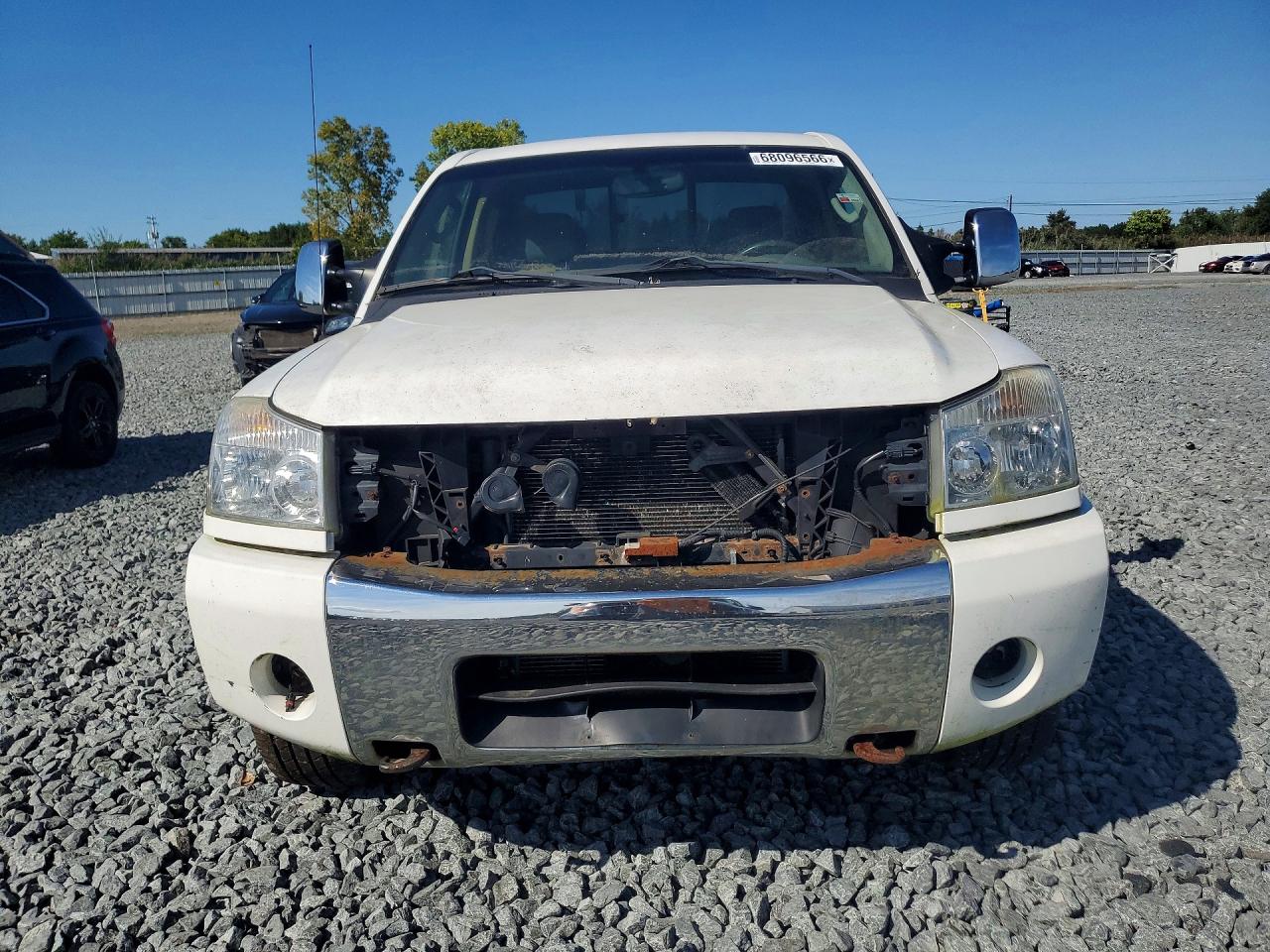 2004 Nissan Titan Xe White vin: 1N6AA06B34N591246